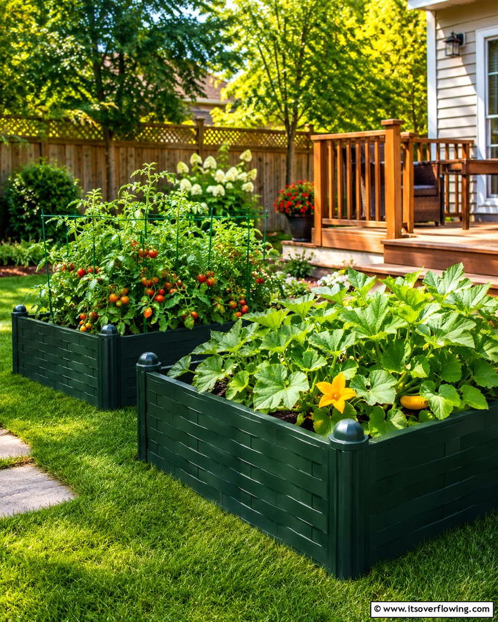 Plastic Raised Beds for Lightweight Durability - 25 Raised Garden Bed Ideas for a Thriving Vegetable Garden