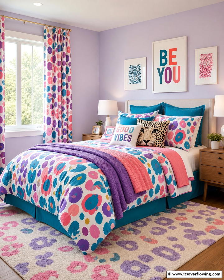 Playful Bedding Collections - 30 Tween Bedroom Ideas for Fun and Age-Appropriate Style