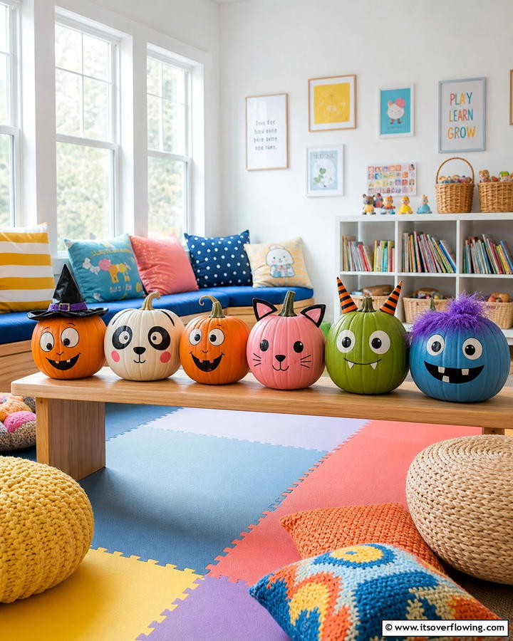 Playful Whimsical Pumpkin Characters - 21 Pumpkin Decor Concepts for Autumn-Inspired Home Styling