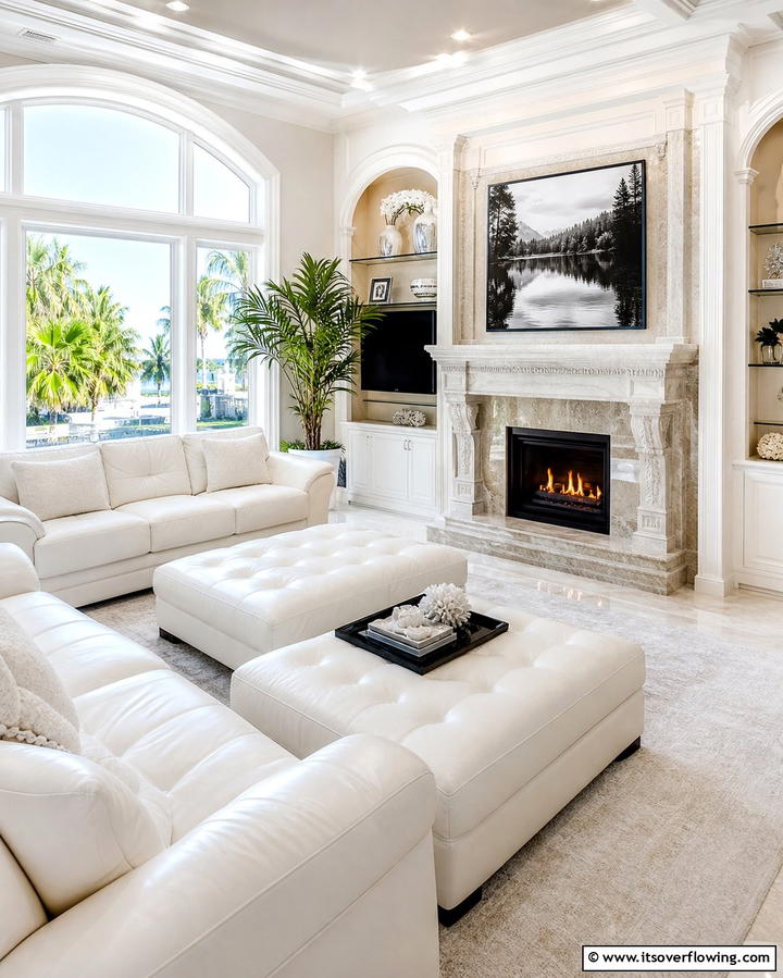 Plush Area Seating - 25 Formal Living Room Ideas for Elegant Gatherings