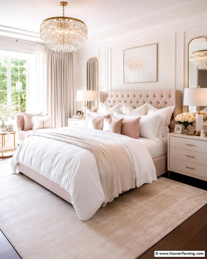 Plush Bedding Comfort - 30 Romantic Bedroom Ideas to Create a Cozy Love Nest