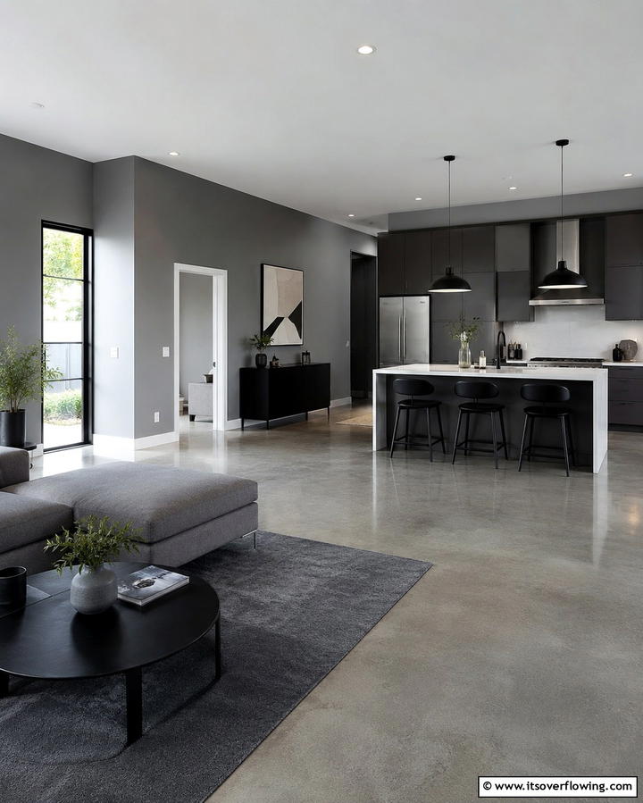 Polished Granite Gray - 30 Light Gray Paint Colors- Versatile Hues for Any Room