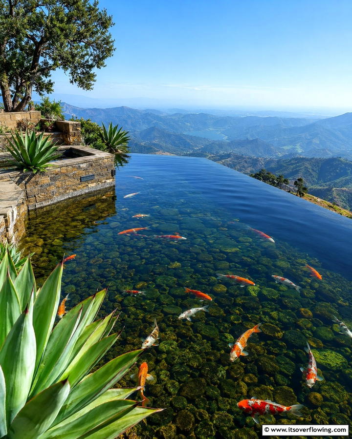 Pond with Rock Gardens - 25 Koi Pond Ideas to Enhance Your Outdoor Space
