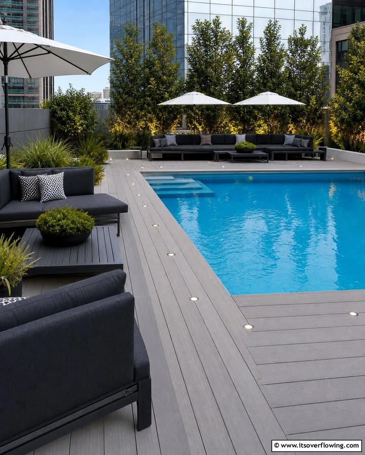 Pool Deck Lighting - 25 Pool Lighting Ideas to Illuminate Your Nighttime Swim
