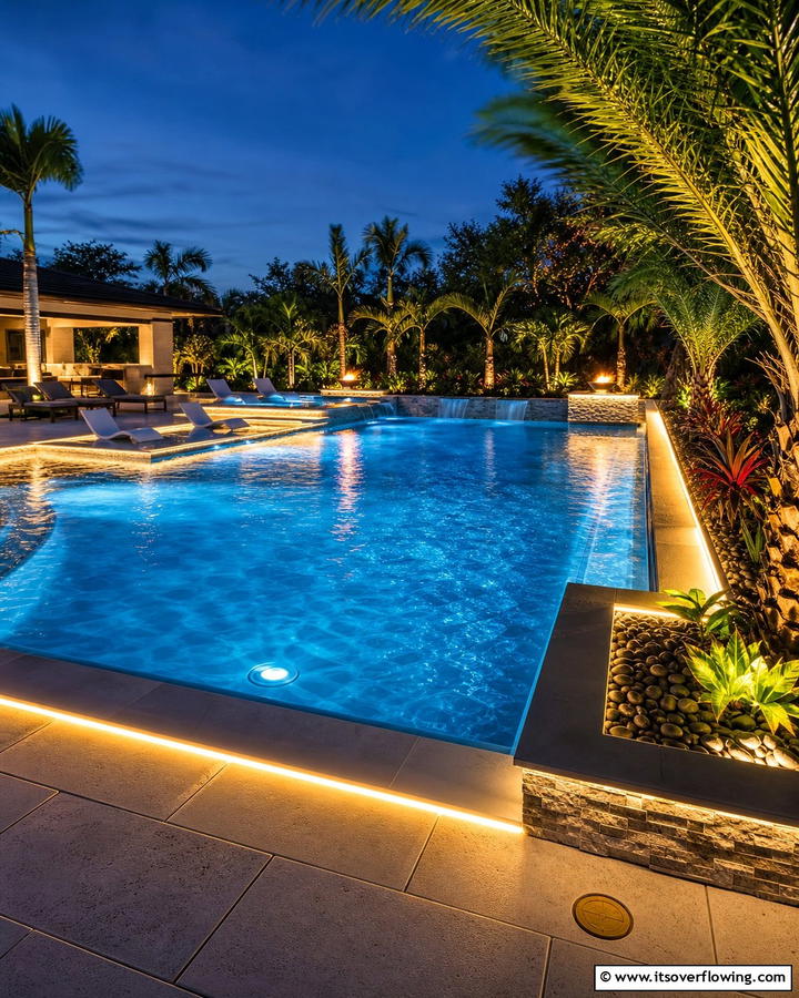 Poolside Glow - 21 Landscape Lighting Ideas to Illuminate Outdoor Spaces