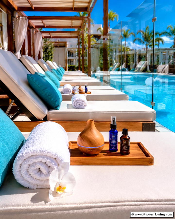 Poolside Spa Area - 25 Pool Party Ideas for a Fun and Memorable Summer