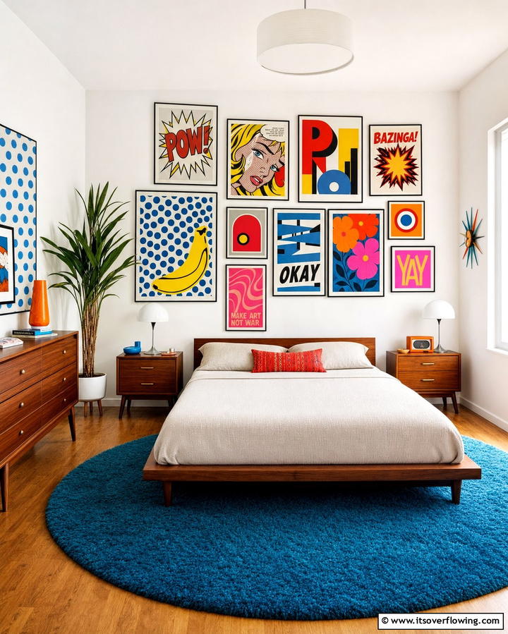 Pop Art Posters - 25 60s Bedroom Ideas for a Retro-Inspired Space