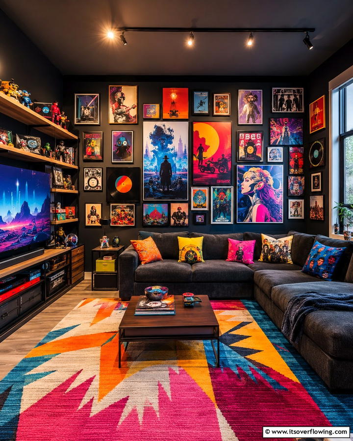 Pop Culture Collage - 20 Wall Collage Ideas to Showcase Your Memories