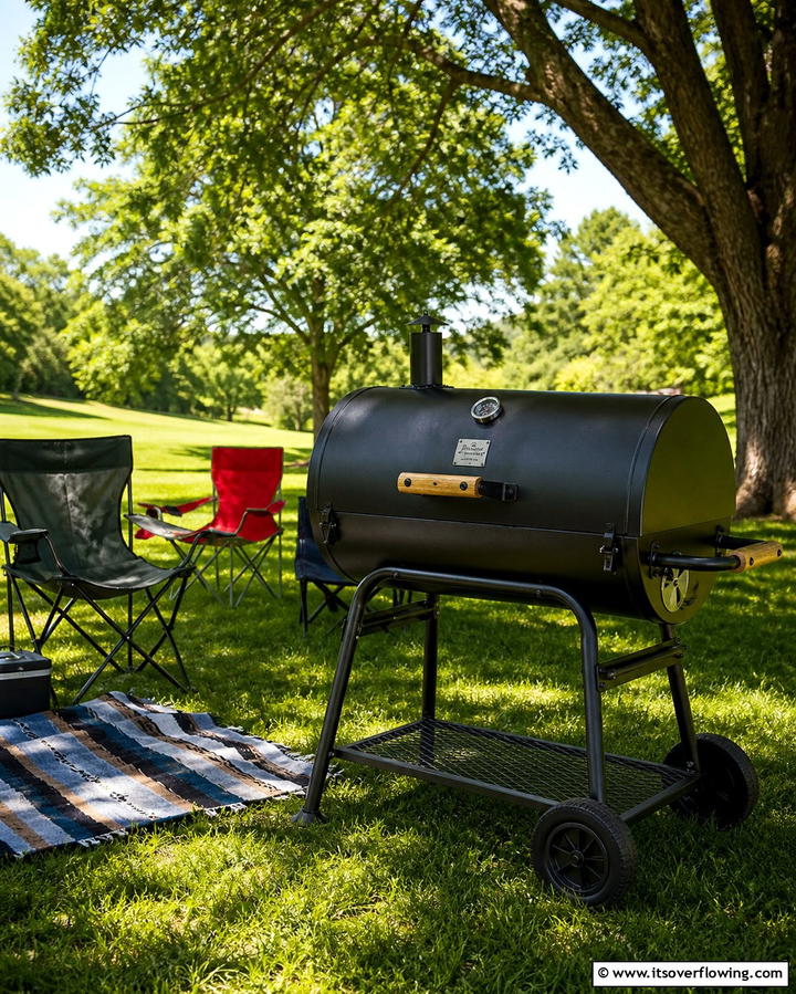 Portable Barrel BBQ Pit - 25 Bbq Pit Ideas for Outdoor Cooking Fun