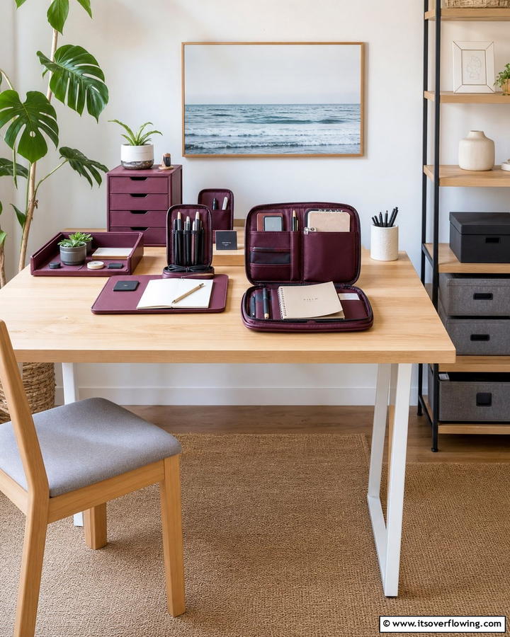 Portable Desk Organization Kits - 21 Desk Organization Ideas for Clutter-Free Workspaces