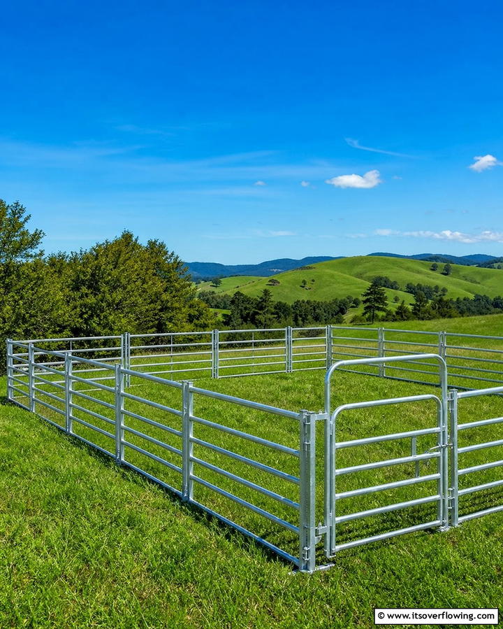 Portable Farm Fence - 25 Temporary Fence Ideas for Versatile Outdoor Spaces