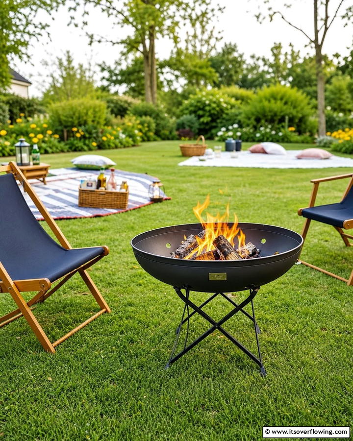 Portable Fire Pit Solution - 21 Fire Pit Ideas for Outdoor Gatherings and Cozy Nights