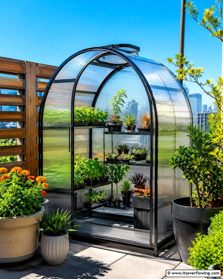 Portable Greenhouse Pod - 25 Fantasy Greenhouse Ideas for a Magical Garden Escape