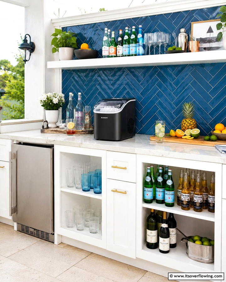 Portable Ice Maker - 20 Summer Kitchen Ideas to Refresh Your Space