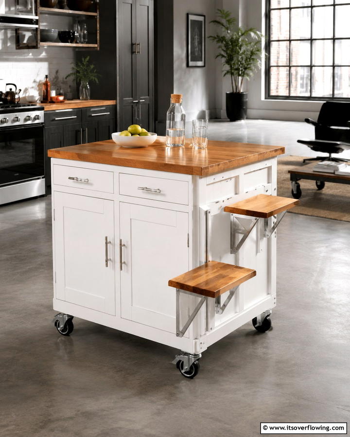 Portable Kitchen Island with Seating - 25 Kitchen Island Ideas With Seating for Functionality