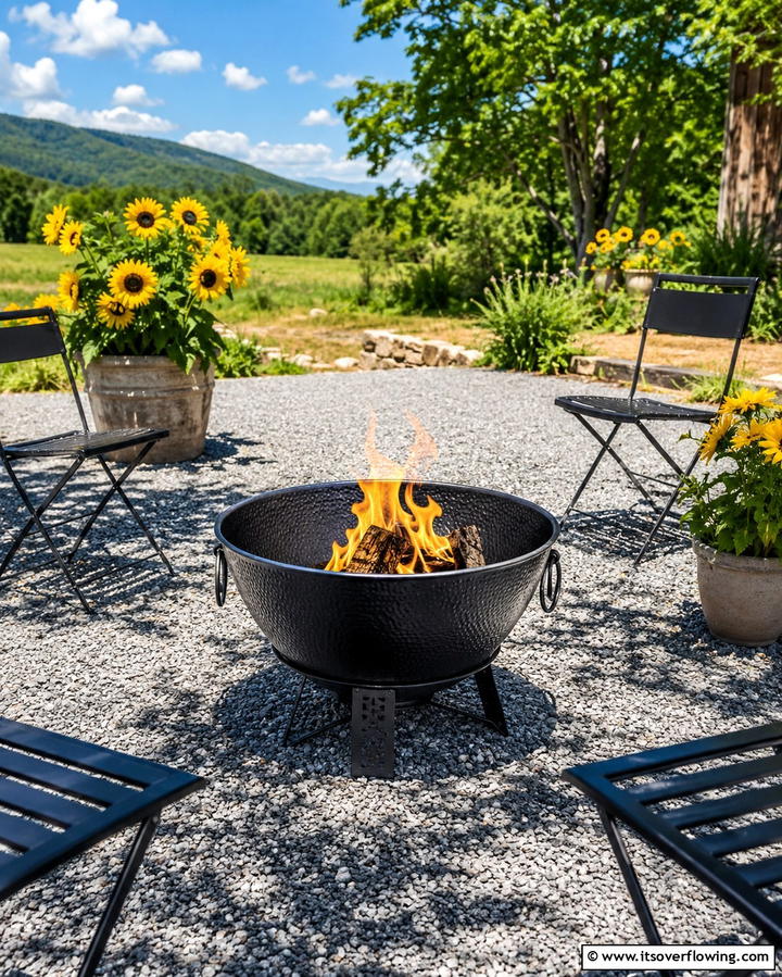 Portable Outdoor Fireplace - 25 Outdoor Fireplace Ideas to Enhance Your Backyard