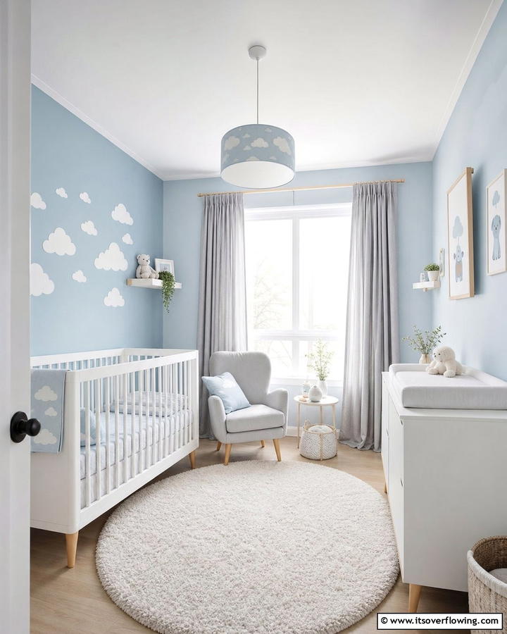 Powder Blue - 25 Calming Paint Colors for a Relaxing Home