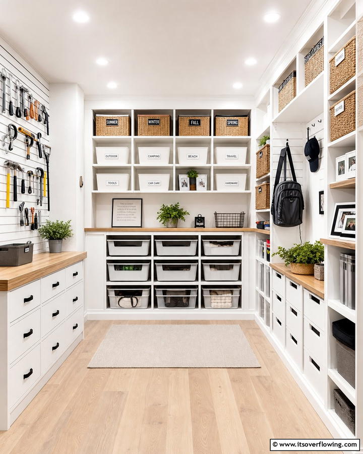 Practical Storage Area - 21 Spare Room Conversion Ideas for Multifunctional Use