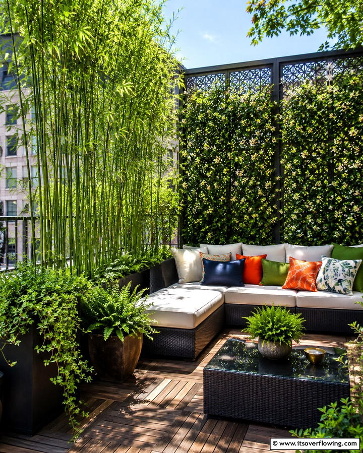 Privacy Screen TrellisExact - 25 Beautiful Balcony Trellis Ideas for Your Space