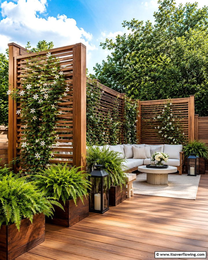 Privacy Screens - 25 Deck Decorating Ideas for a Stunning Outdoor Space