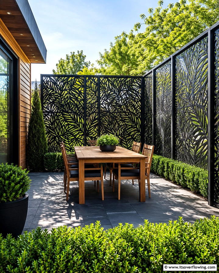 Privacy Screens for Seclusion - 25 Small Backyard Landscaping Ideas to Transform Your Space