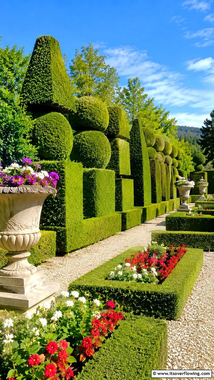 Privacy with Topiary - 30 Garden Screening Ideas- Privacy Solutions & Stylish Designs