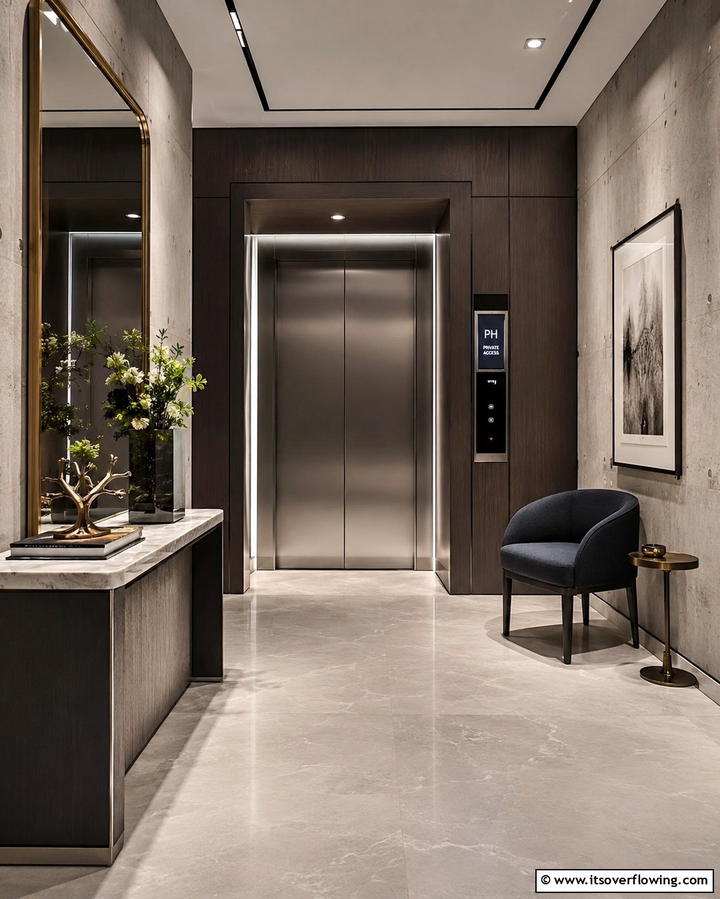 Private Elevator AccessExact - 25 Penthouse Design Ideas for a Luxurious Urban Retreat