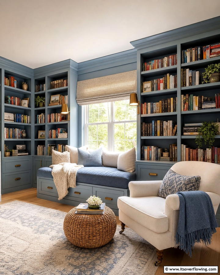 Private Reading Nook - 21 Bonus Room Ideas to Maximize Unused Spaces