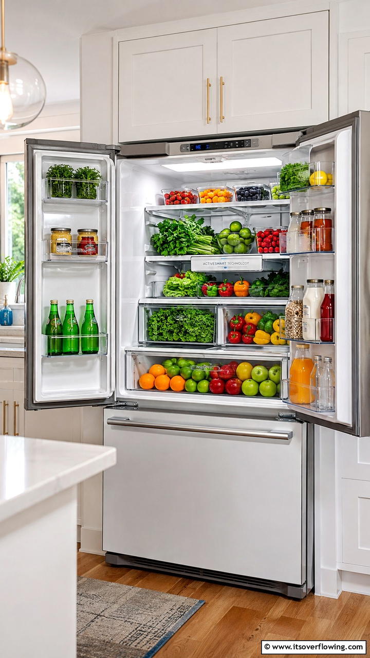Produce Preservation Tactics - 30 Fridge Organization Ideas for Efficient Storage