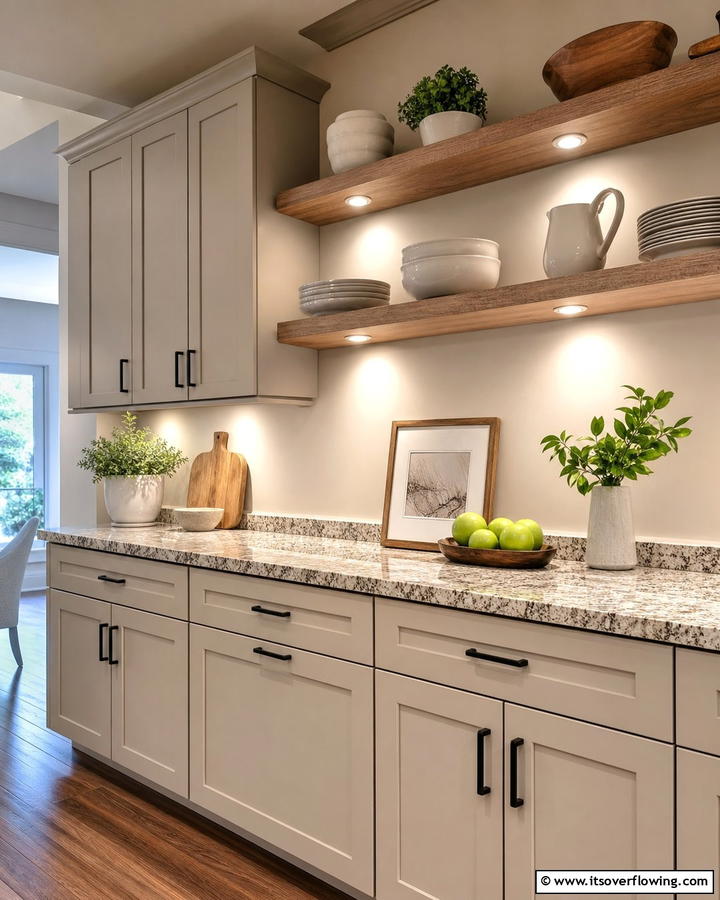 Puck Lights for Focused Illumination - 20 Cabinet Lighting Ideas to Brighten Your Space