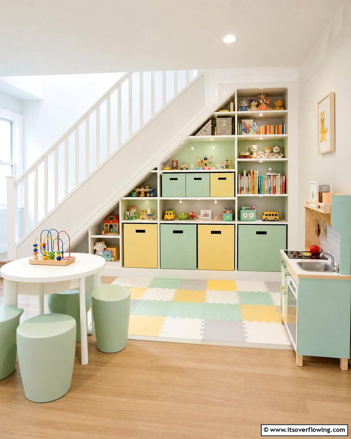 Pull Out Drawers - 25 Under Stair Storage Ideas for Maximizing Space