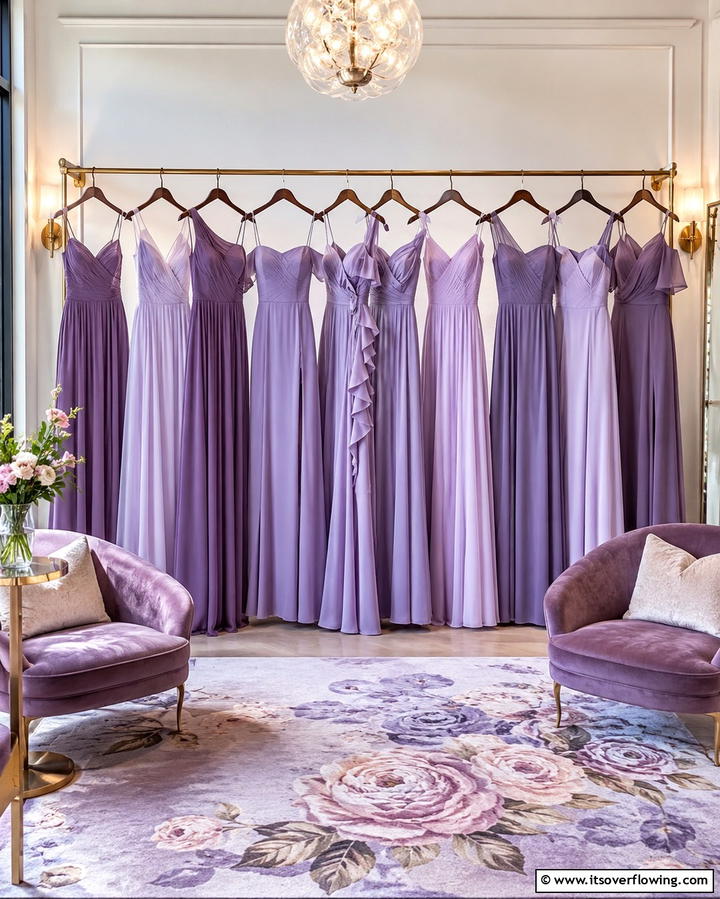 Purple Bridesmaid DressesExact - 30 Purple Wedding Theme Ideas for Regal Celebrations