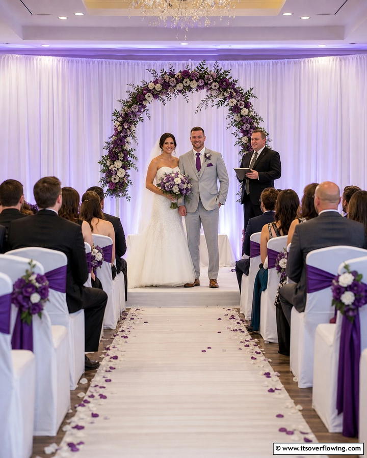 Purple Wedding Attire for the Groom - 17 Purple Wedding Theme Ideas for Enchanting Celebrations