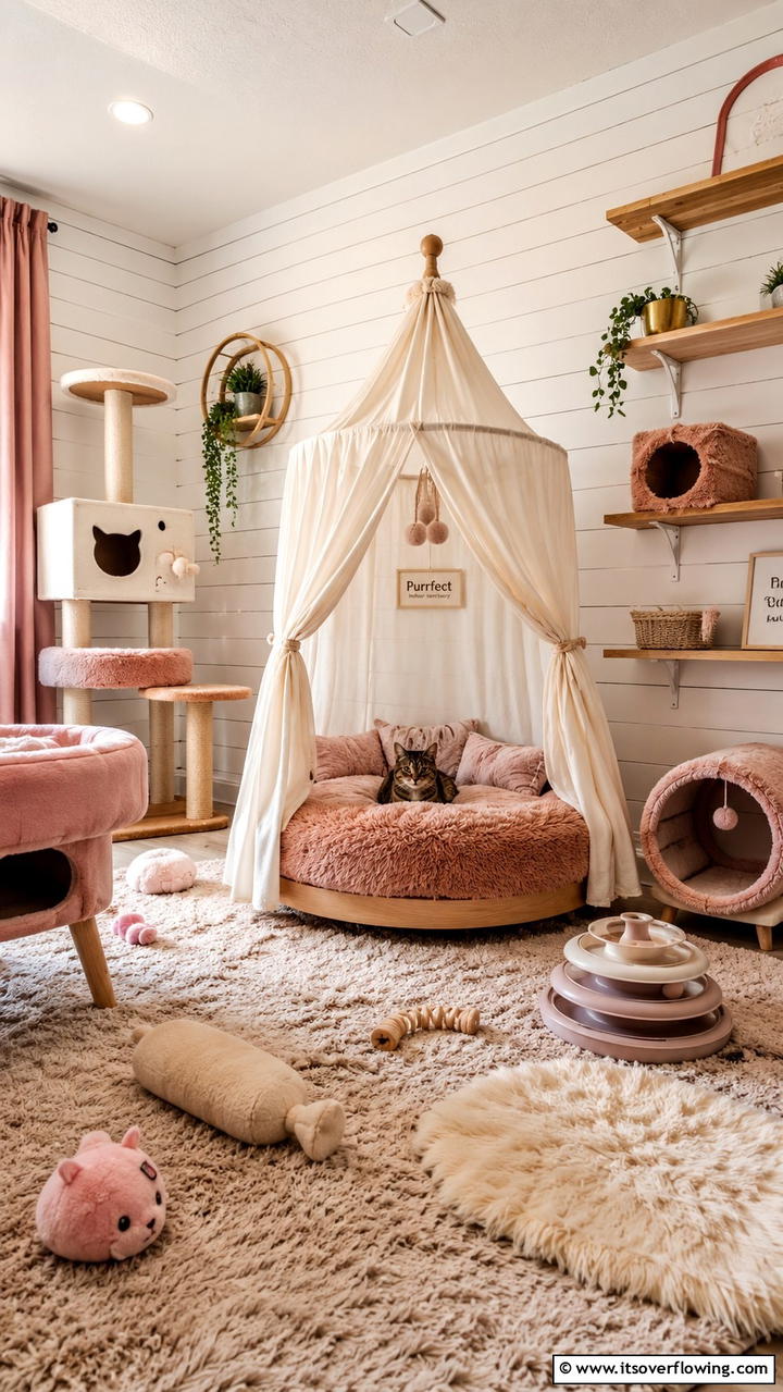 Purrfect Indoor Sanctuary - 30 Cat Room Ideas- Create a Purr-fect Space for Your Feline