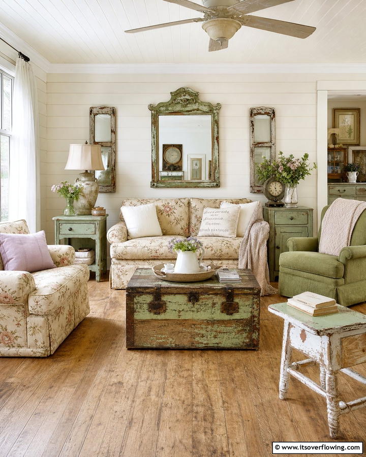 Quaint Rustic Furnishings - 21 Country Living Room Ideas with Rustic Elegance