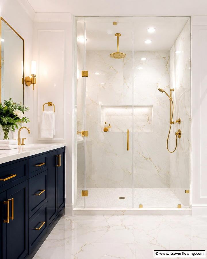 Quartz Shower SurroundsExact - 25 Shower Surround Ideas to Refresh Your Bathroom