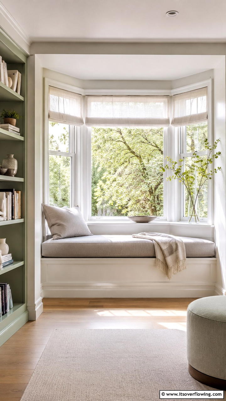 Quiet Reflection Nook - 30 Bay Window Ideas to Brighten and Expand Your Space
