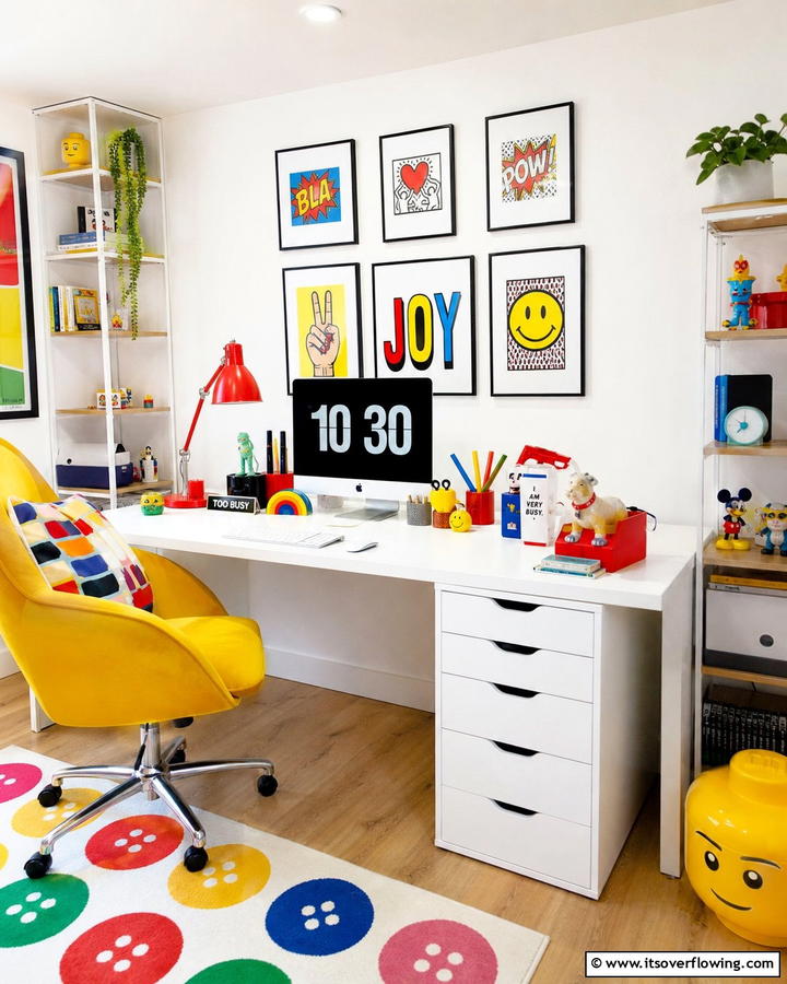 Quirky Desk Accessory Ensemble - 30 Desk Decor Ideas to Elevate Your Home Office