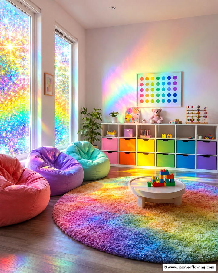 Rainbow Window Films - 20 Window Film Designs for Privacy and Style