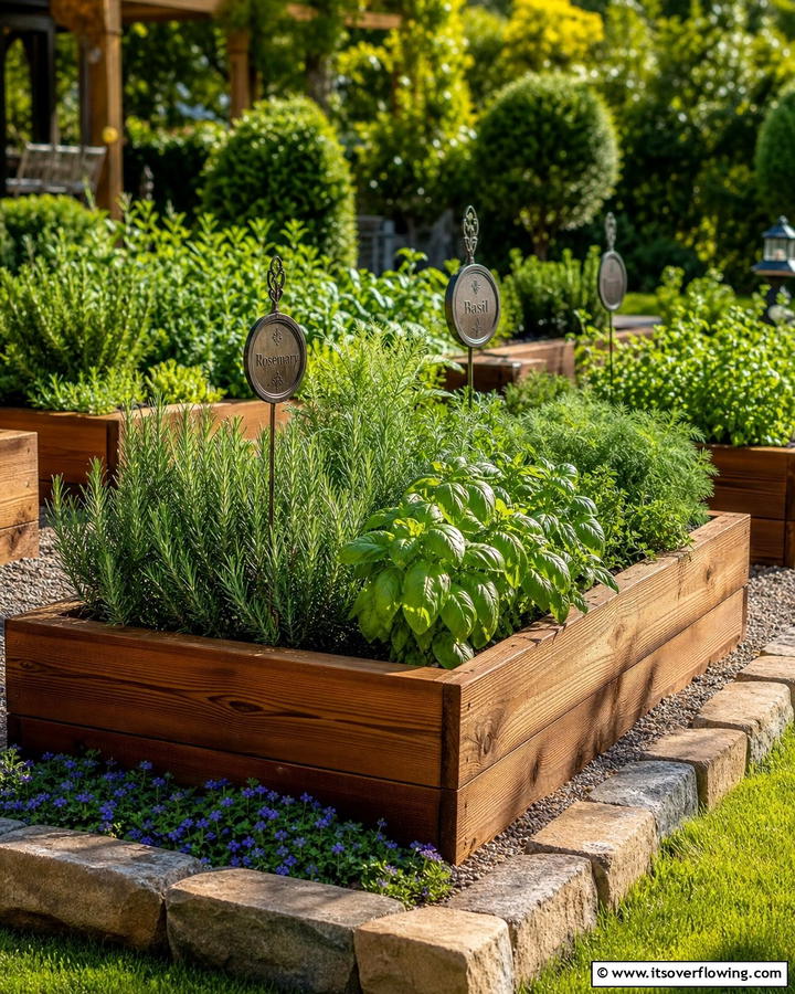 Raised Bed Herb Oasis - 21 Herb Garden Ideas to Cultivate Fresh Flavors at Home
