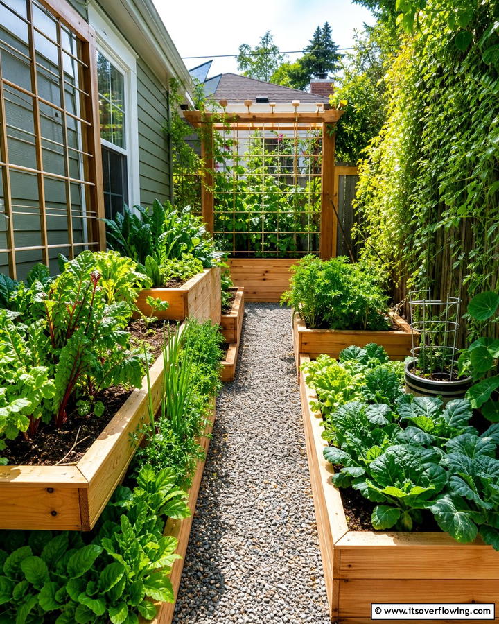Raised Beds for Accessibility - 20 Narrow Garden Ideas to Maximize Small Outdoor Spaces