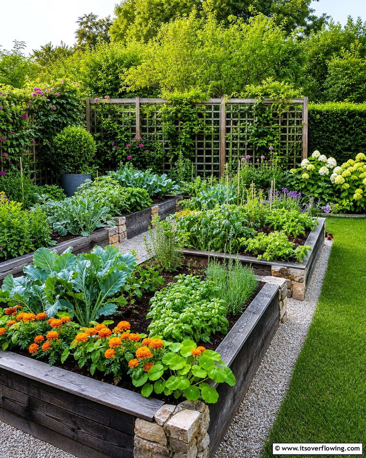 Raised Garden Beds - 20 Garden Focal Point Ideas to Enhance Your Yard