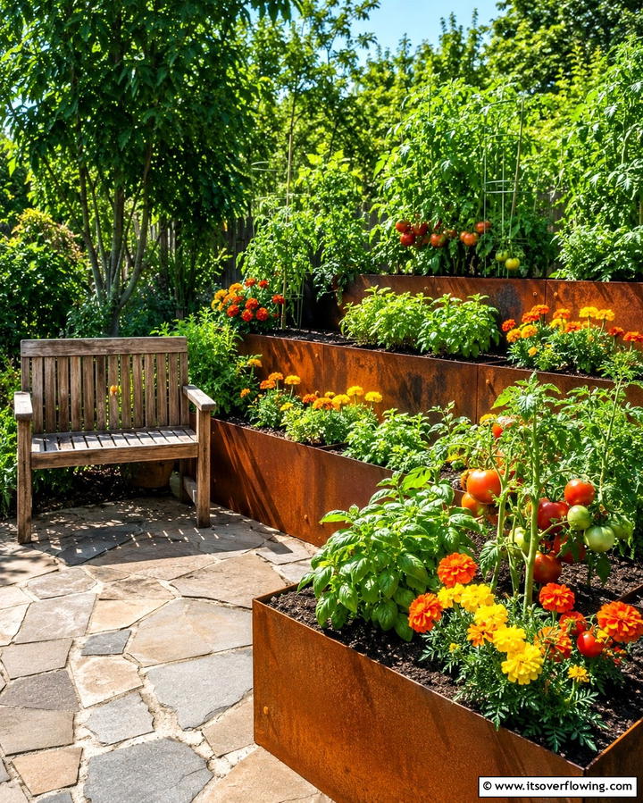 Raised Garden Beds - 25 Small Backyard Patio Ideas for a Relaxing Outdoor Oasis