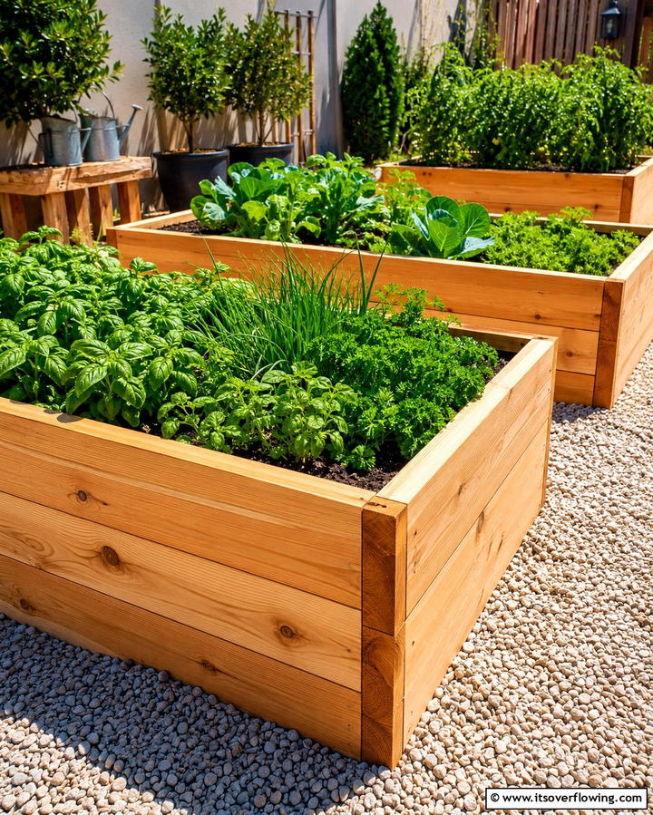 Raised Garden Beds for Easy Access - 25 Low Maintenance Backyard Landscaping Ideas