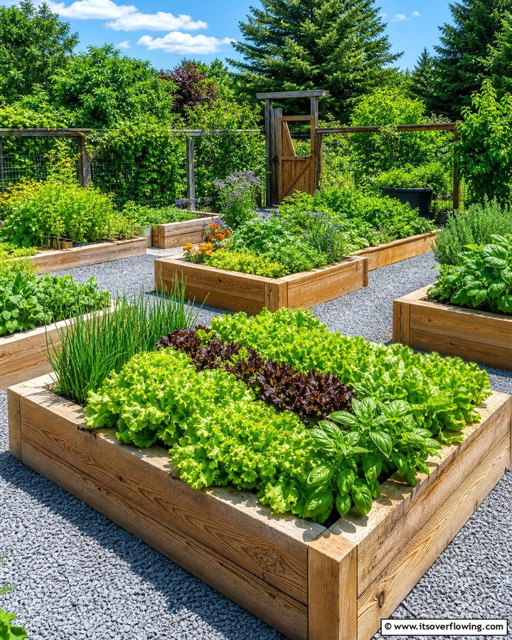 Raised Gravel Beds for Vegetables - 25 Gravel Garden Ideas for Low Maintenance