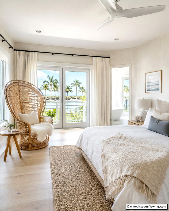 Rattan Accent Chairs for Cozy CornersOne - 25 Rattan Bedroom Furniture Ideas for a Cozy Look