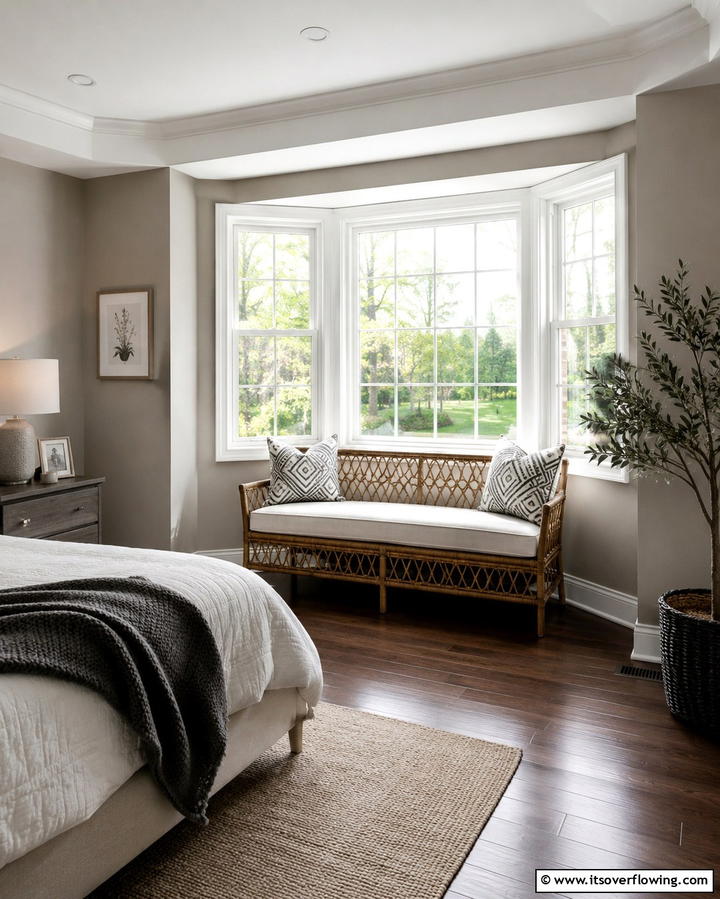 Rattan Benches for Versatile SeatingOne - 25 Rattan Bedroom Furniture Ideas for a Cozy Look