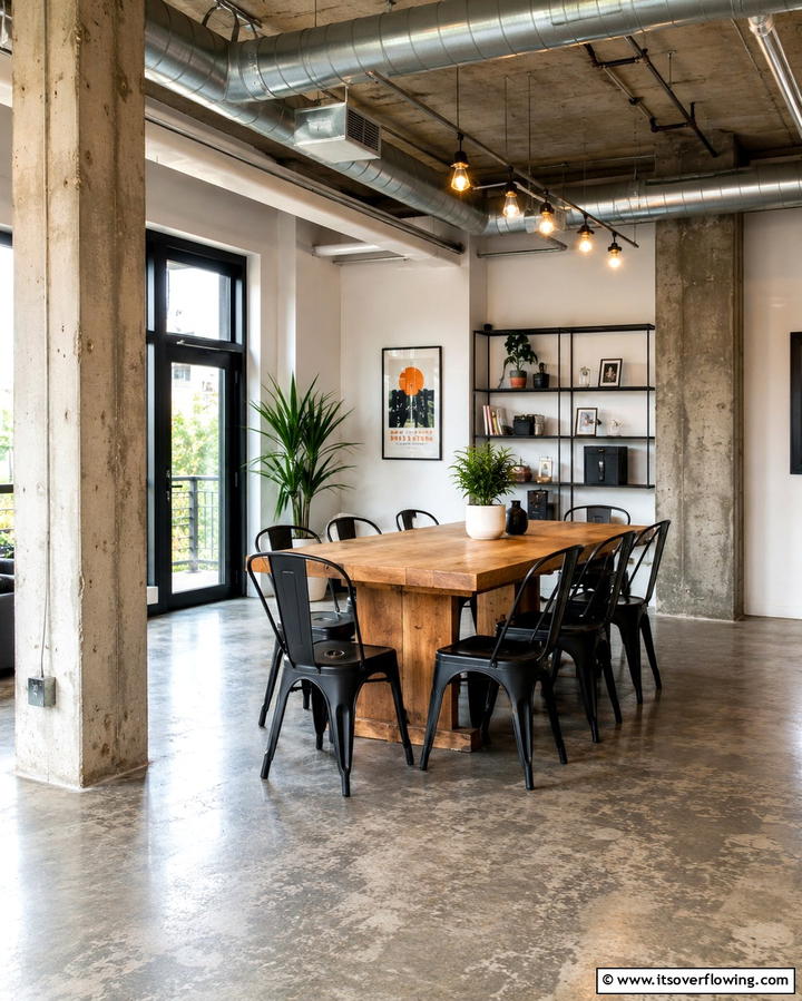 Raw Industrial Elements - 30 Bold Brutalist Interior Design Concepts for Modern Spaces