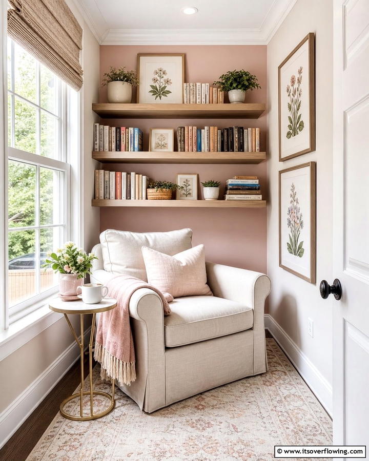 Reading and Relaxation Nook - 21 Spare Room Conversion Ideas for Multifunctional Use