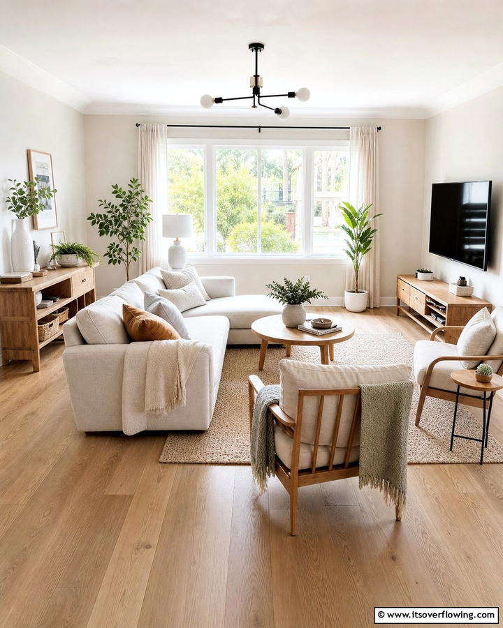 Rearrange Your Furniture - 25 Budget Apartment Living Room Ideas for Small Spaces